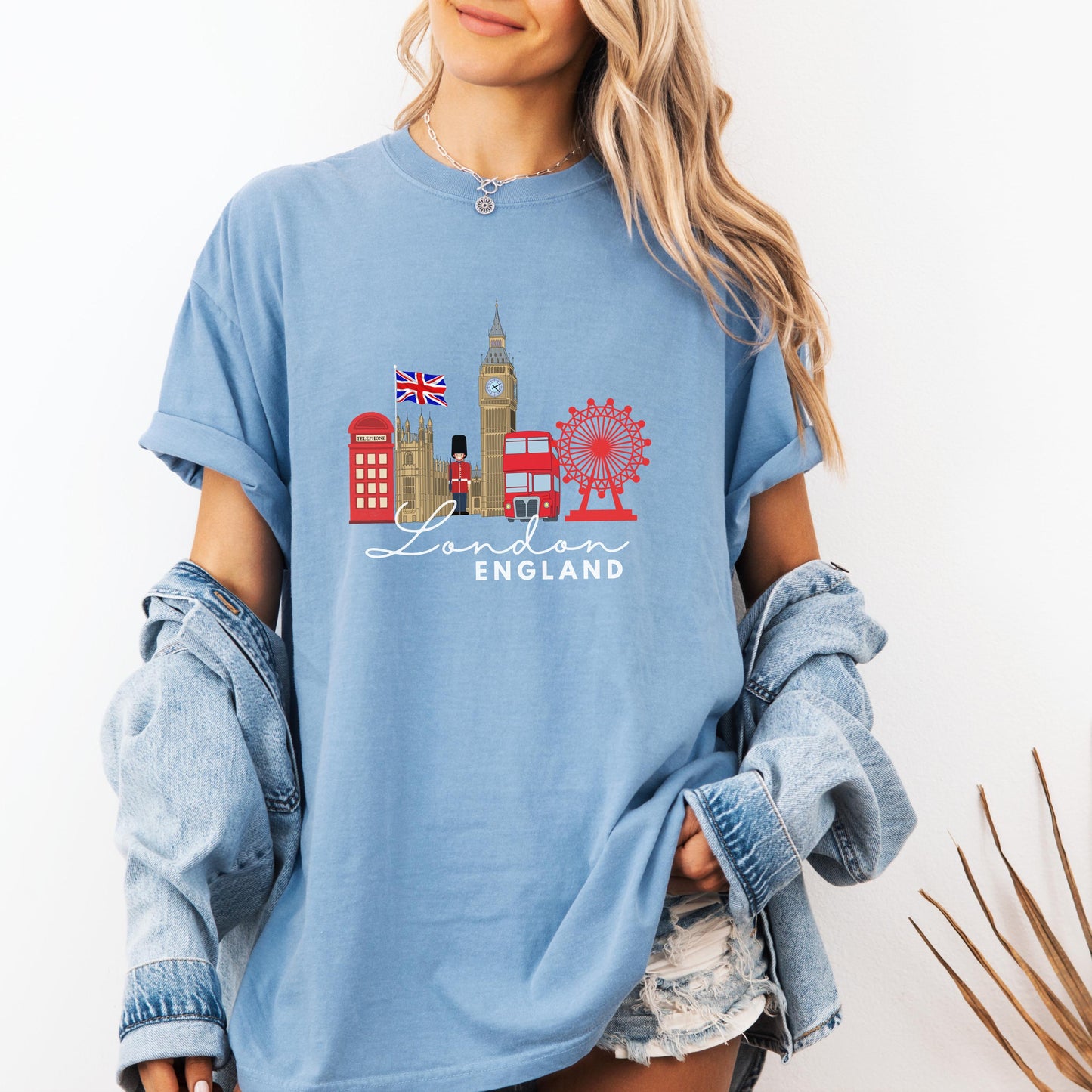 London England Tee, British Shirt, Europe Souvenir Tee, Vacation Gift Shirt, England City Travel Shirt - Comfort Colors
