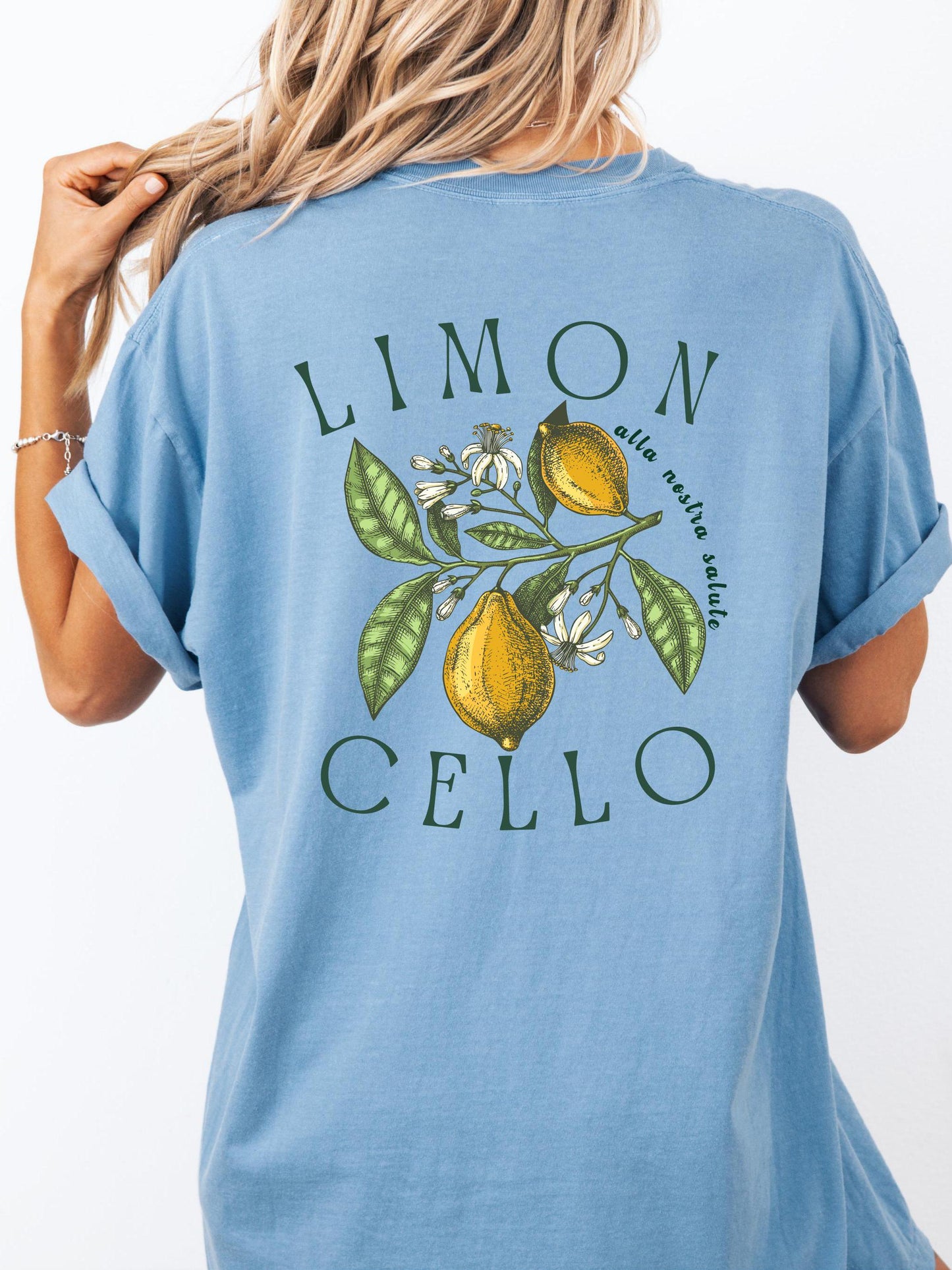 Limon Cello Italy Shirt, Italian Graphic Tee, Lemon Shirt, Vintage Lemon Shirt - Italy Souvenir t-shirt