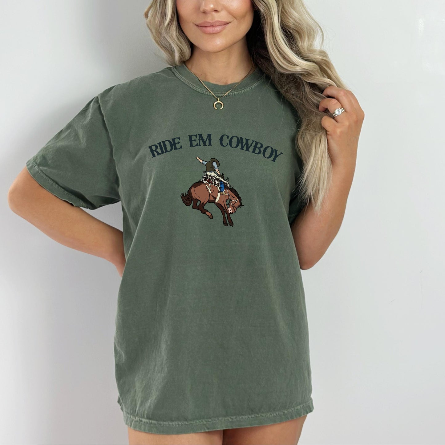 Ride Em Cowboy Western Shirt, Cowgirl Tee, Rodeo Shirt, Country Western T-shirt for Her