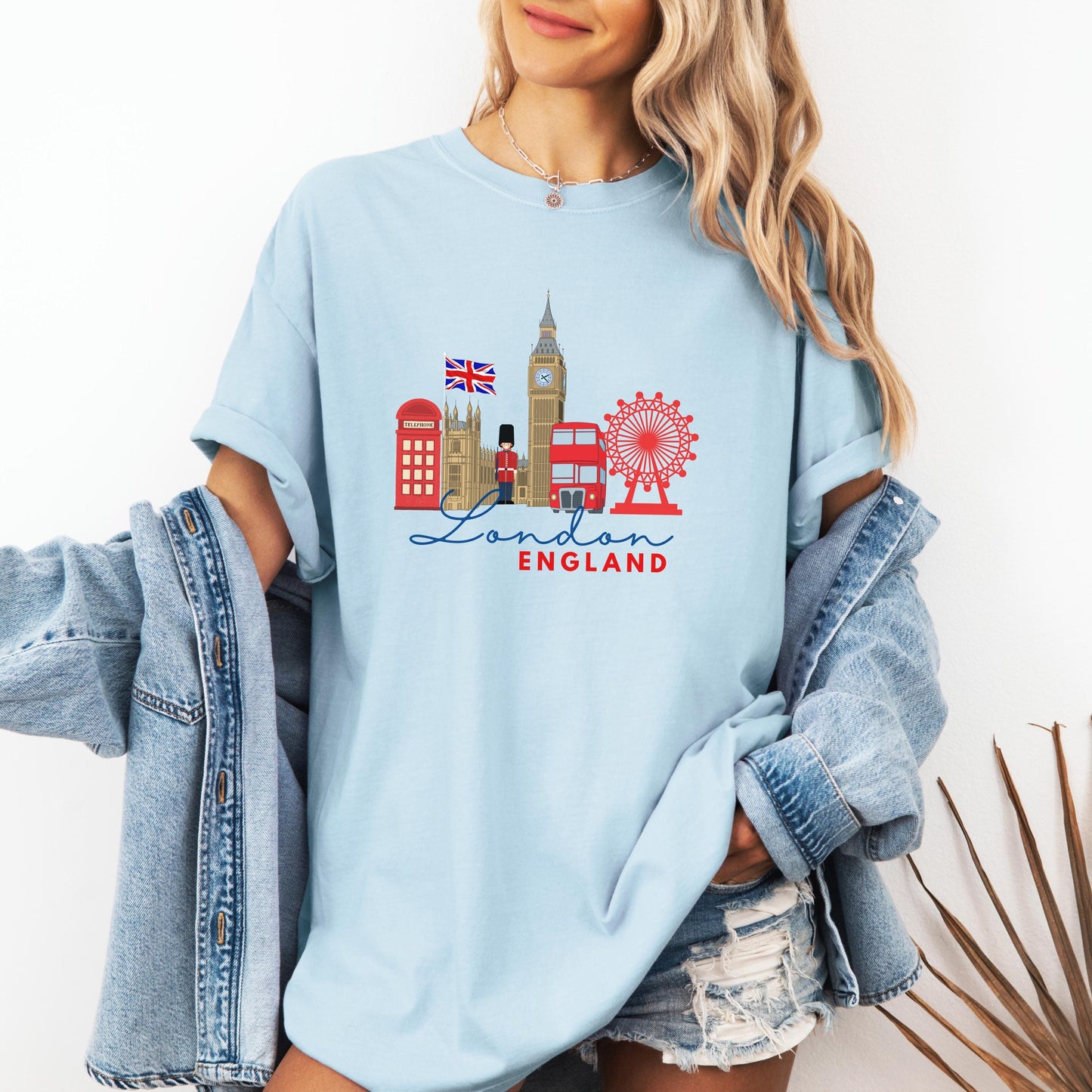 London England Tee, British Shirt, Europe Souvenir Tee, Vacation Gift Shirt, England City Travel Shirt - Comfort Colors