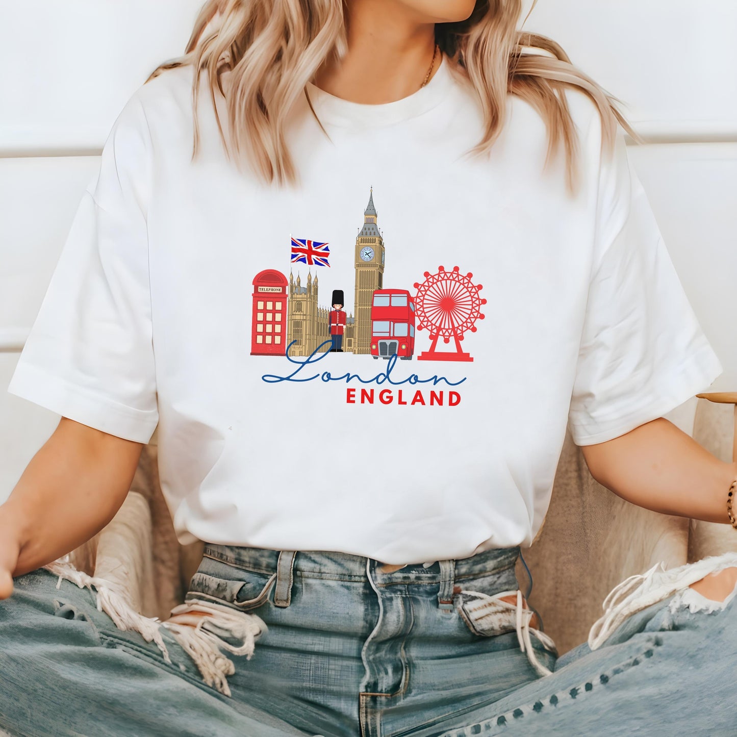 London England Tee, British Shirt, Europe Souvenir Tee, Vacation Gift Shirt, England City Travel Shirt - Comfort Colors