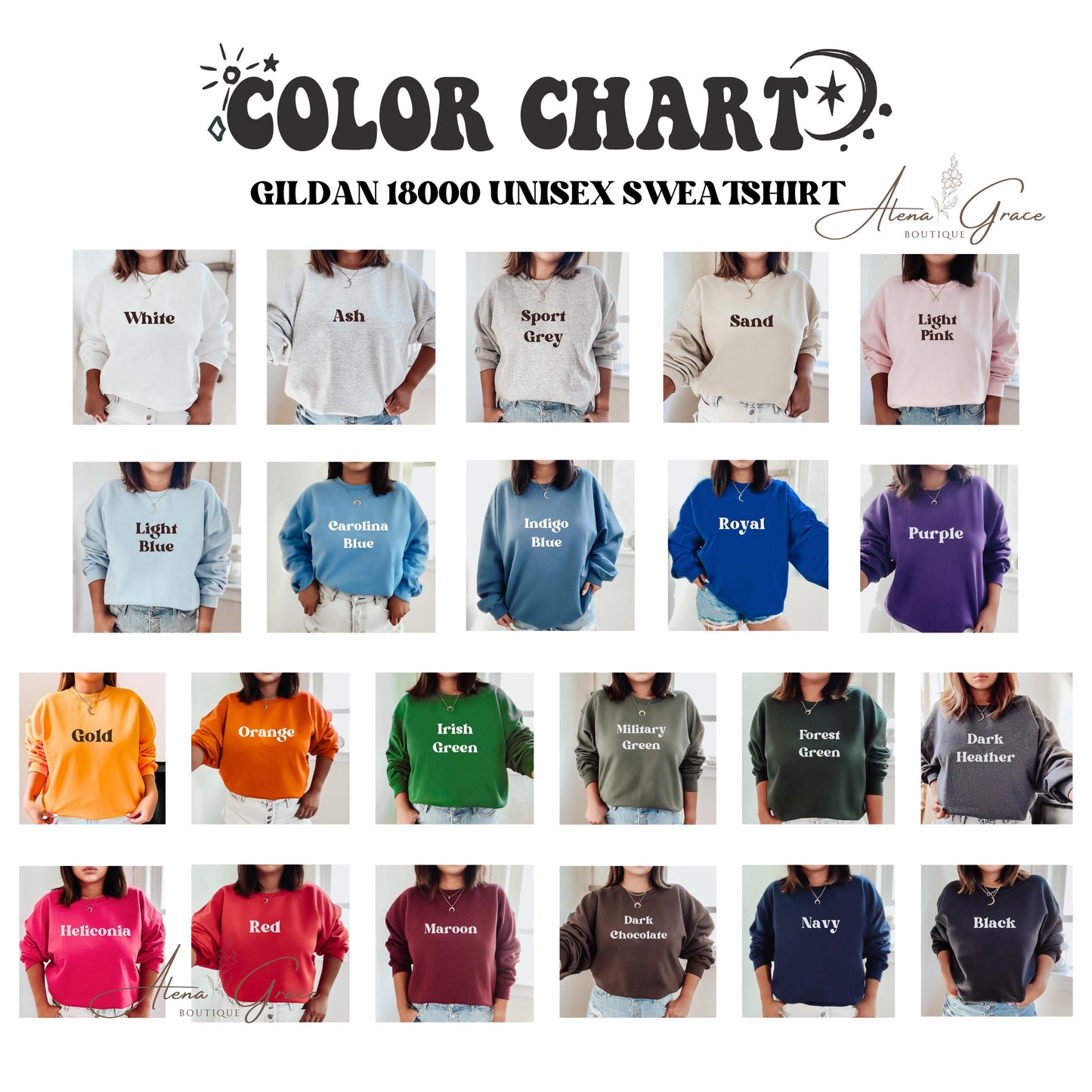 Senior Class 2025 Sweatshirt | Space Theme Crewneck | Personalized Graduation Gift