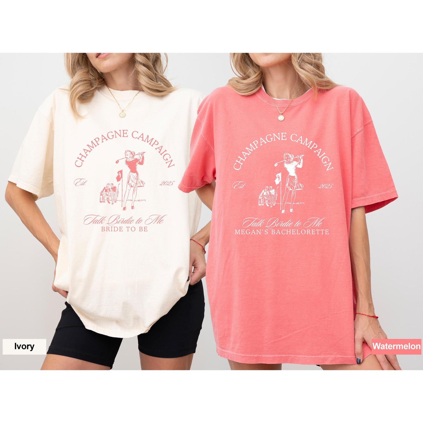 Talk Birdie to Me Shirt, Golf Bachelorette Party Tee, Custom Bride to Be Shirt, Girls Golf Weekend, Country Club Aesthetic Crewneck