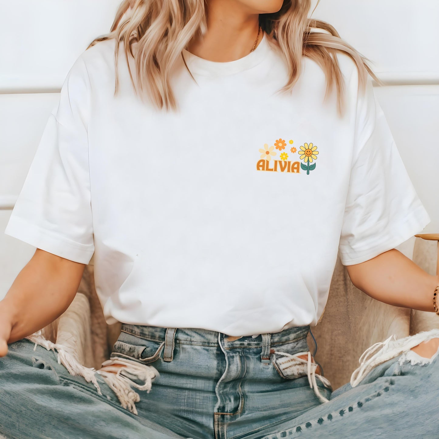 Retro Senior 2025 Shirt | Custom Senior Tee | Oversized Back-to-School Graphic