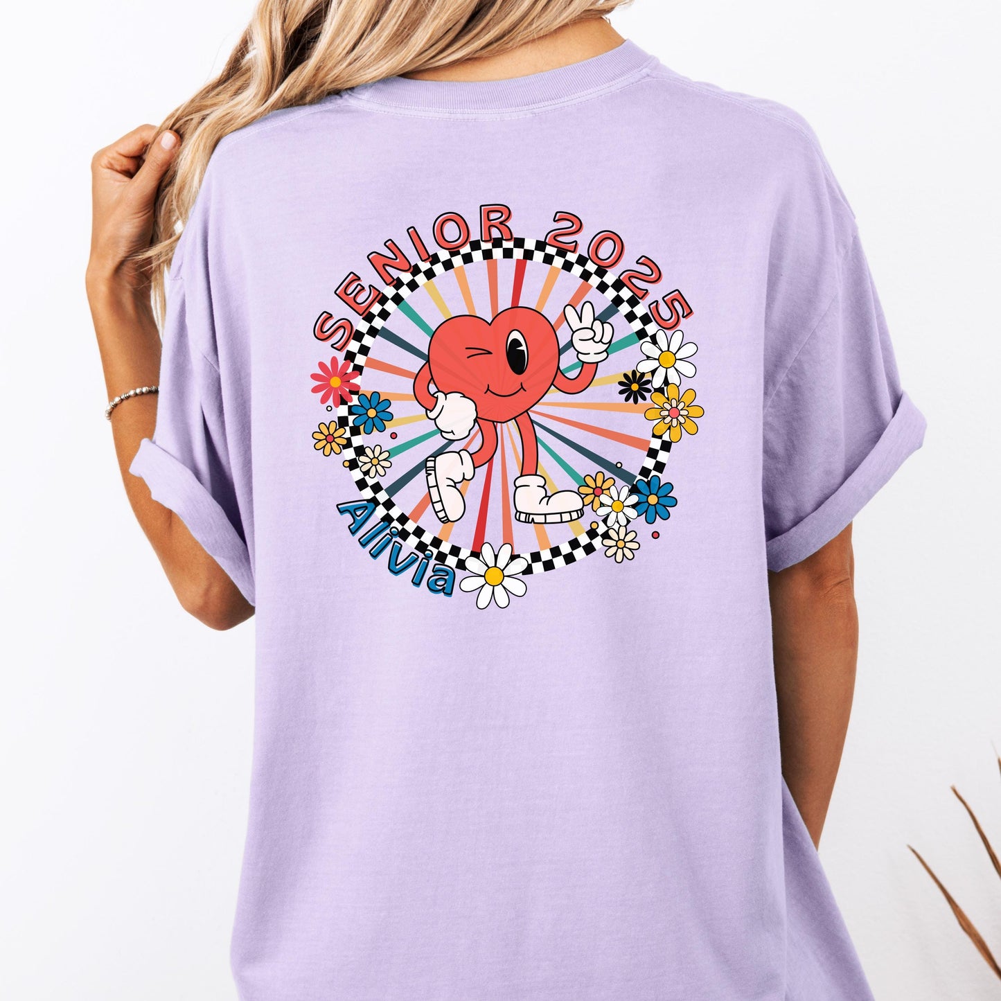 Class of 2025 2026 Shirt, Custom Senior Shirt, Oversized Graduation Tee, Personalized Senior Gift, Back to School Shirt, Senior Year Outfit