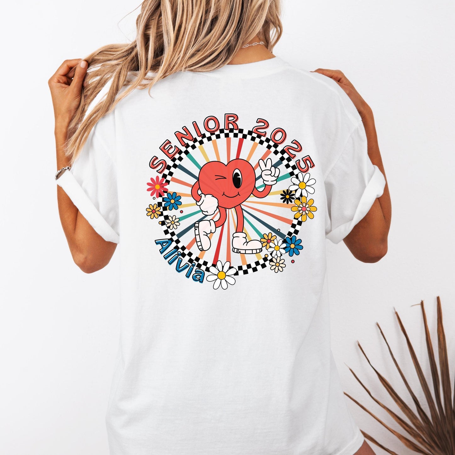 Class of 2025 2026 Shirt, Custom Senior Shirt, Oversized Graduation Tee, Personalized Senior Gift, Back to School Shirt, Senior Year Outfit