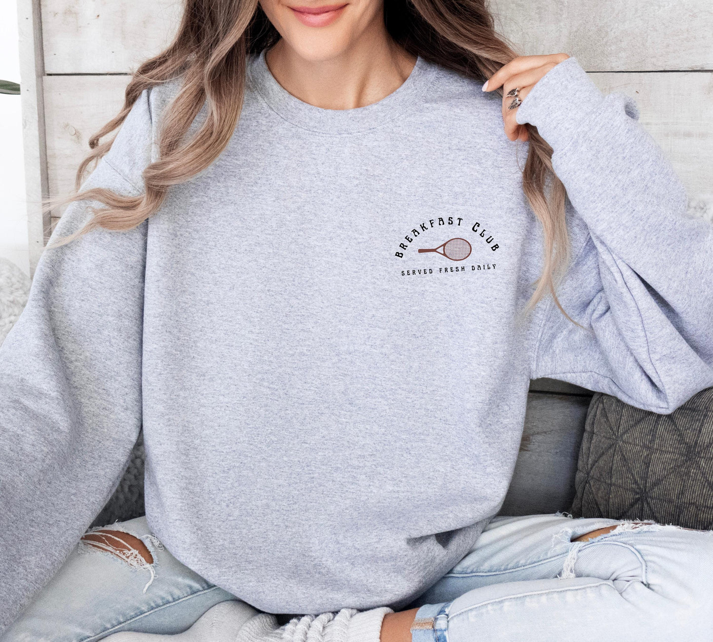Tennis and Pancakes Sweatshirt, Retro Tennis Crewneck, Sporty Brunch Lover Gift, Vintage Breakfast Club Shirt, Tennis Girl Pullover