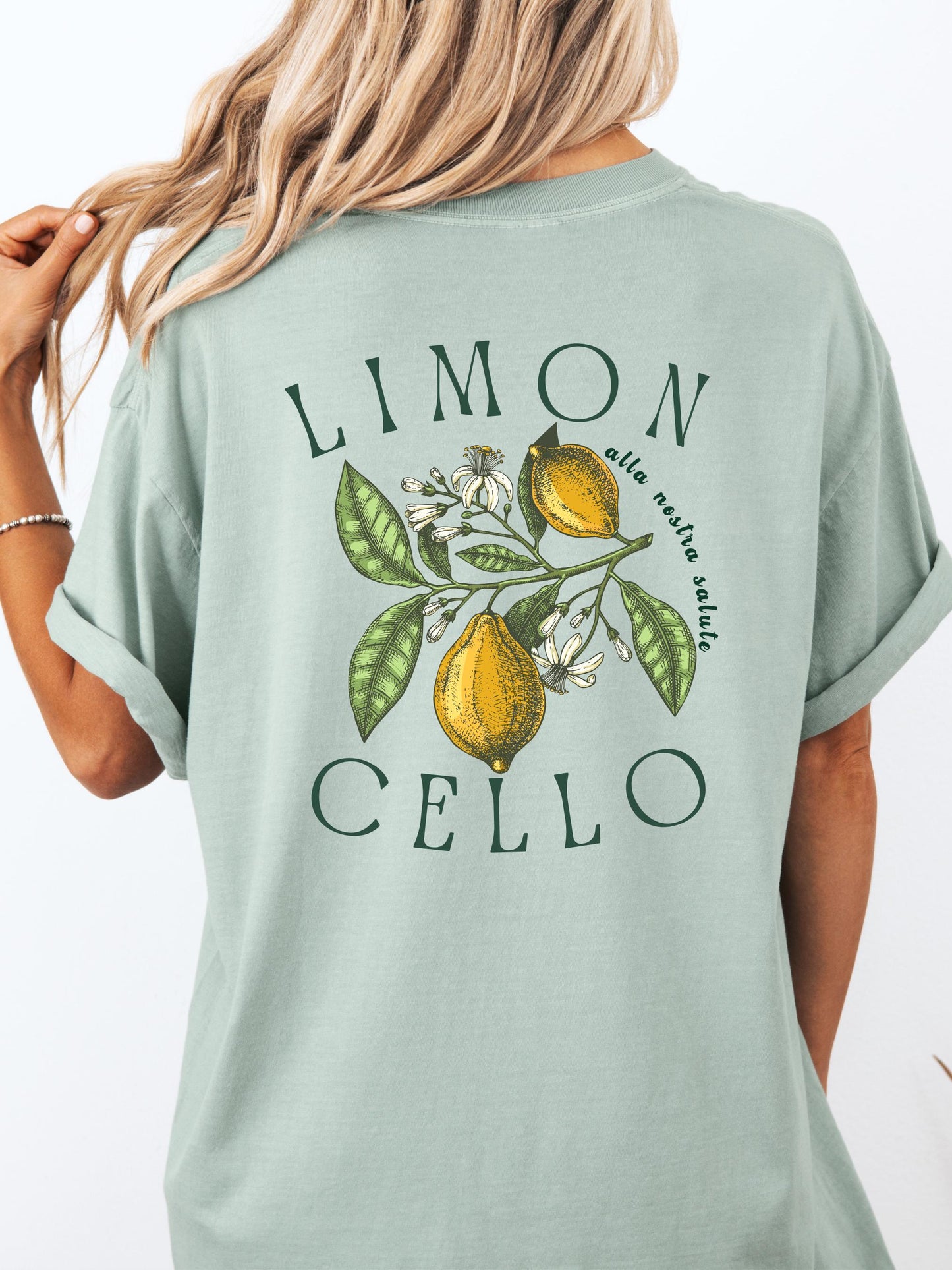 Limon Cello Italy Shirt, Italian Graphic Tee, Lemon Shirt, Vintage Lemon Shirt - Italy Souvenir t-shirt