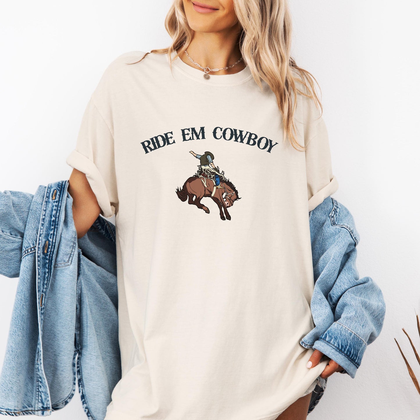 Ride Em Cowboy Western Shirt, Cowgirl Tee, Rodeo Shirt, Country Western T-shirt for Her