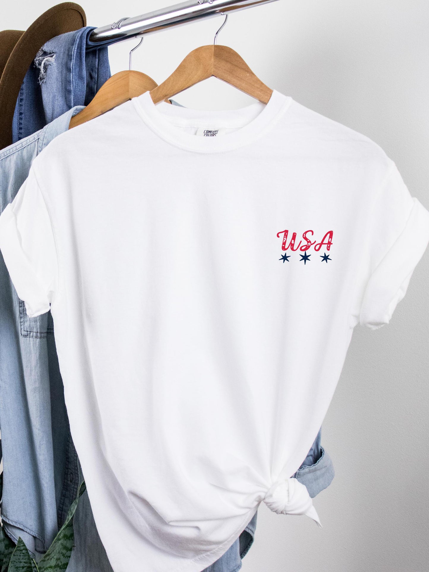 Make America Cowgirl Again, USA, Patriotic Shirt for Her, Cowgirl, Rodeo, County Western, Funny Shirt for Her - Comfort Colors