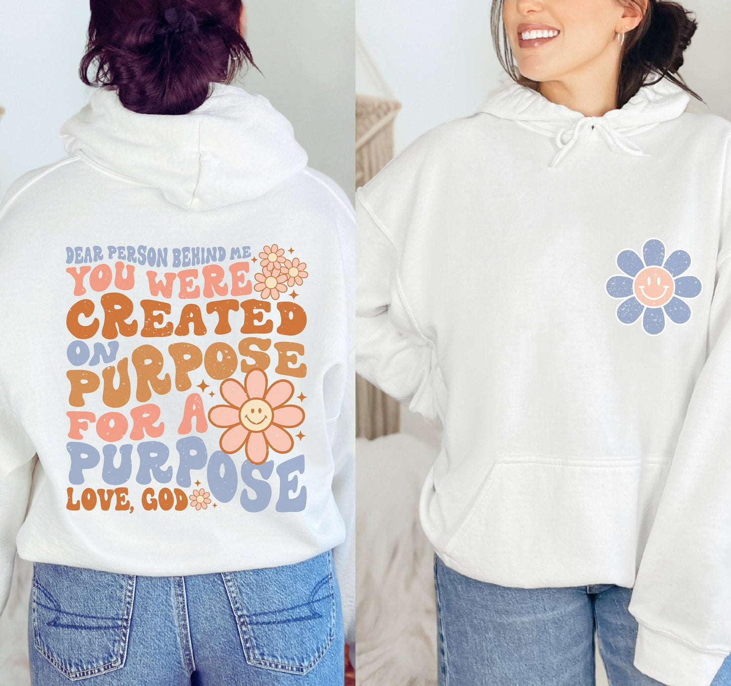Dear Person Behind Me God Hoodie, Christian Hoodie, Christian Sweatshirts, Jesus Hoodie, Church hoodie, Trendy Hoodie, Religious Hoodie