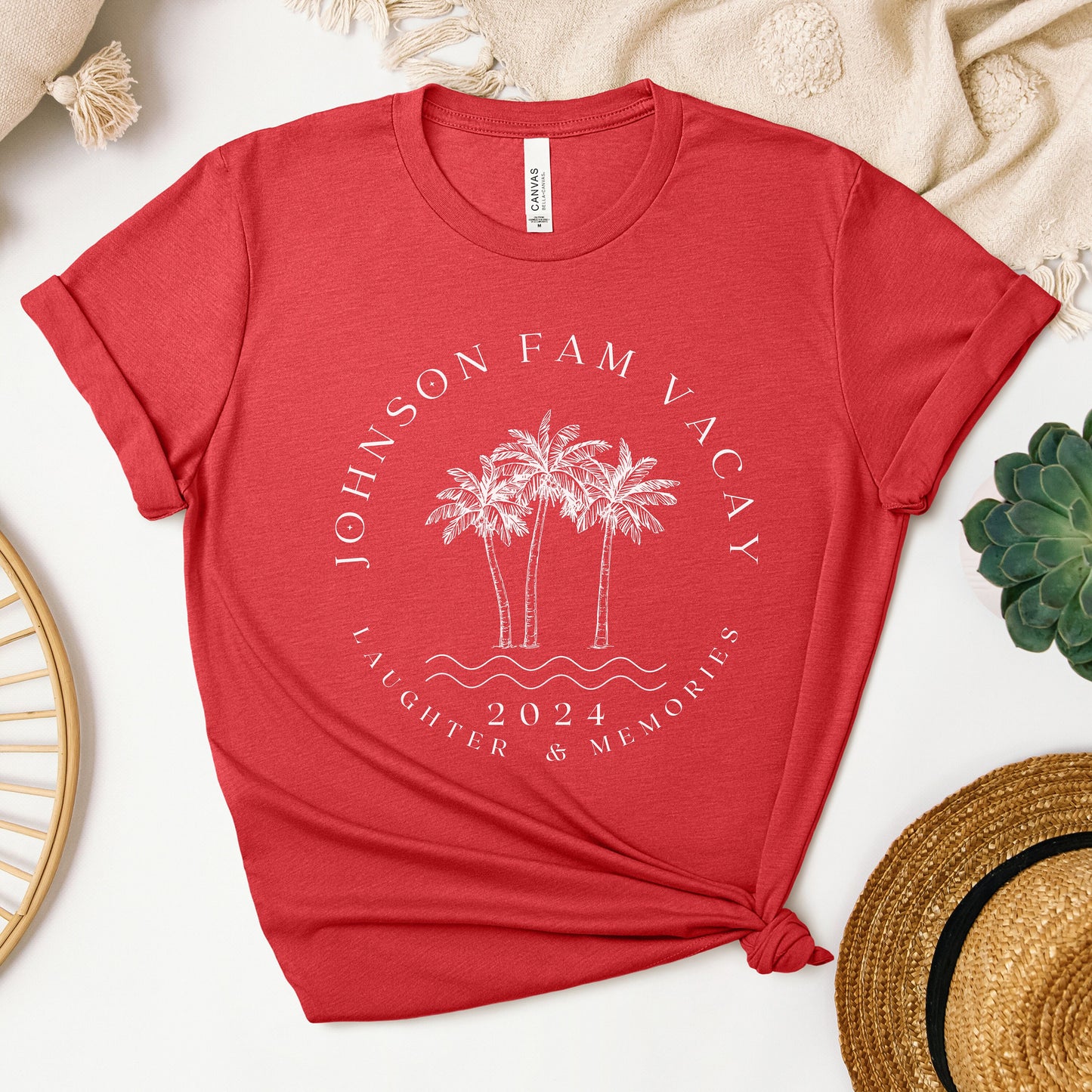 Custom Vacation Shirts Family and Friends, Group Vacation T-shirt, Spring Break Vacay, Personalized Tees for Family Trip or Girls Trip