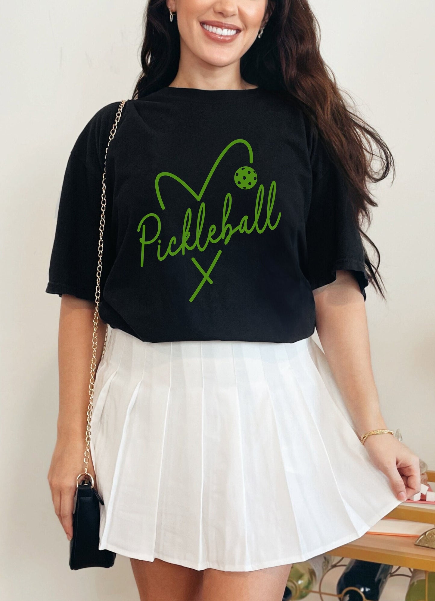 Pickleball Shirt, Unisex Pickleball Shirt, Heart Pickleball Shirt, Pickleball Team Shirt, Team Pickleball Crewneck