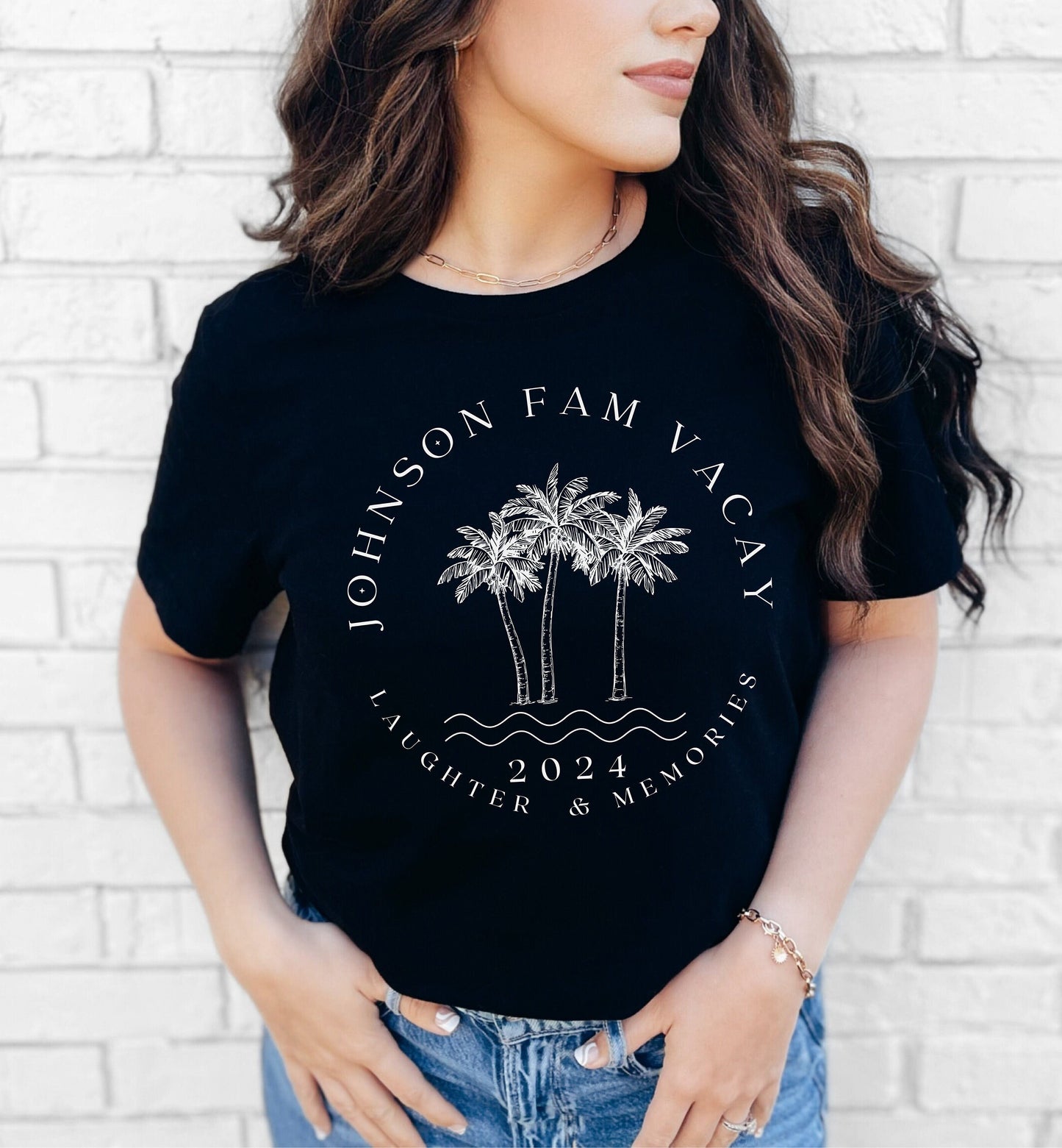 Custom Vacation Shirts Family and Friends, Group Vacation T-shirt, Spring Break Vacay, Personalized Tees for Family Trip or Girls Trip