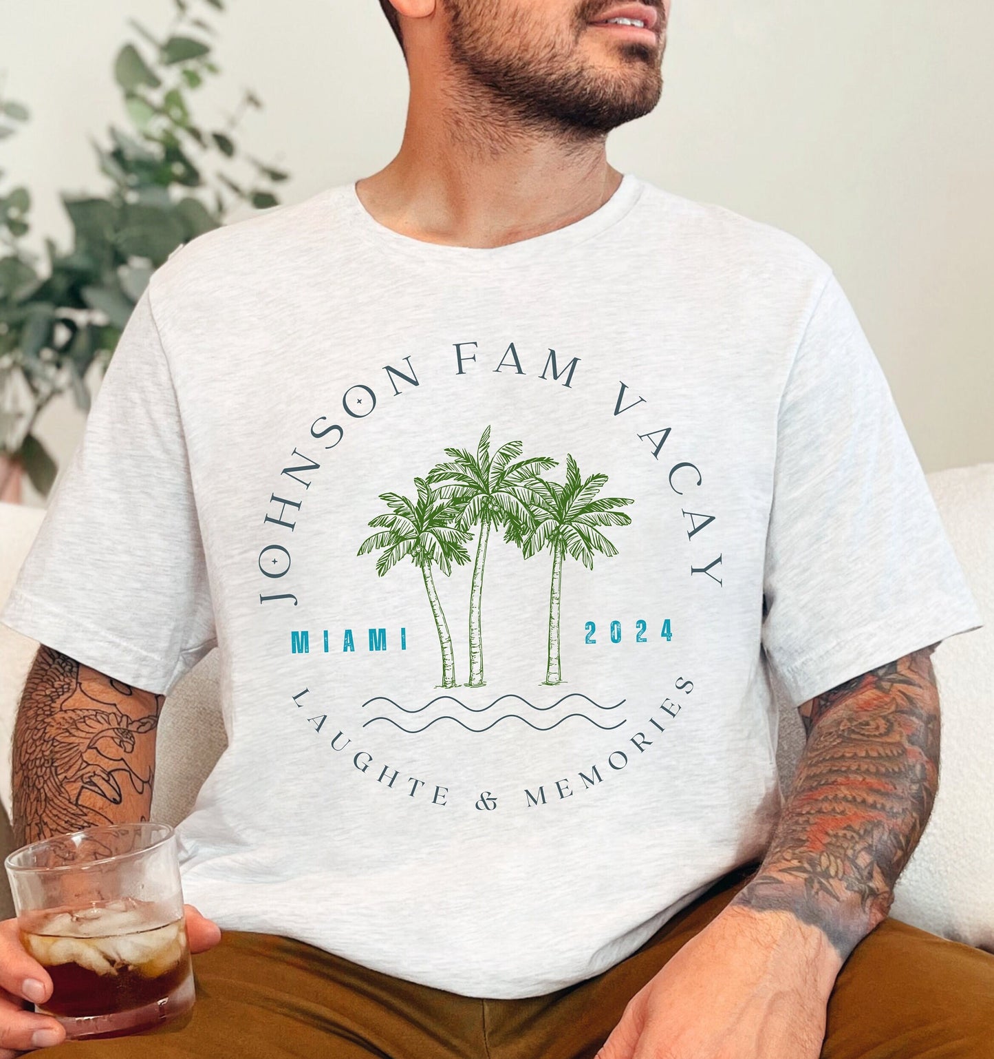 Custom Vacation Shirts Family and Friends, Group Vacation T-shirt, Spring Break Vacay, Personalized Tees for Family Trip or Girls Trip