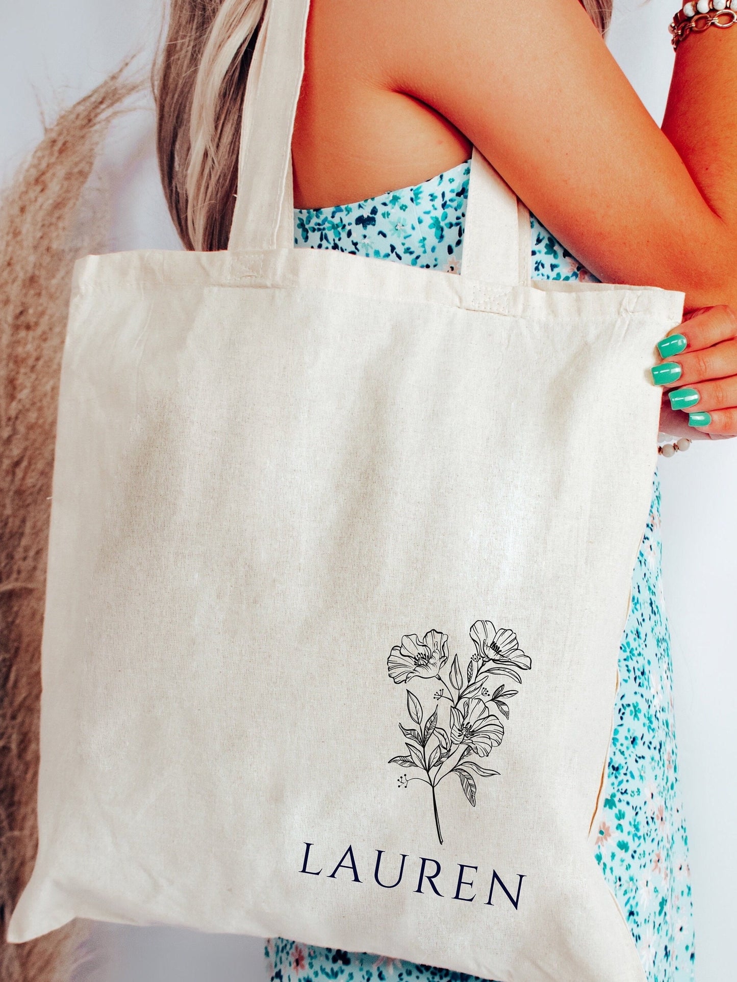 Personalized Name Tote - Name Tote - Bridesmaid Tote - Bridesmaid Name Tote - Personalized Bridesmaid Favors - Bachelorette Totes - Name Bag