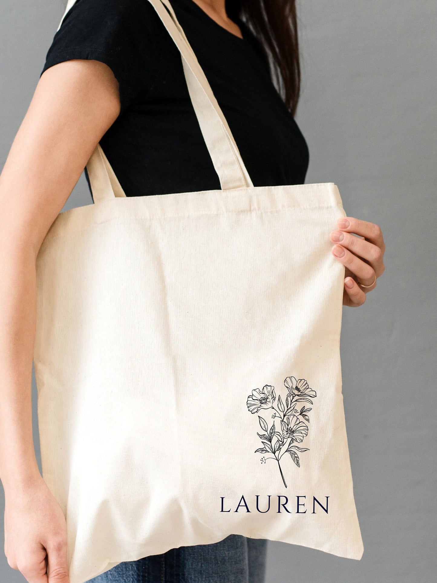 Personalized Name Tote - Name Tote - Bridesmaid Tote - Bridesmaid Name Tote - Personalized Bridesmaid Favors - Bachelorette Totes - Name Bag