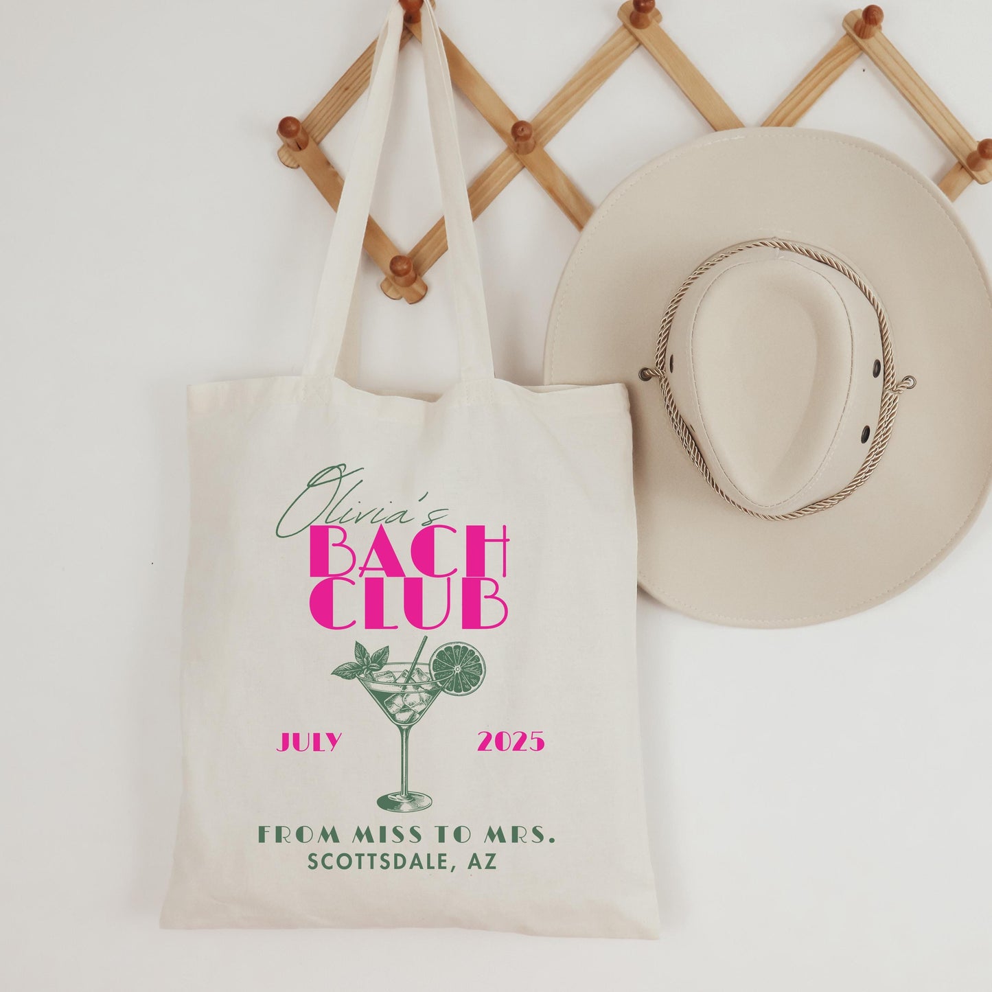 Custom Bachelorette Tote, Fun Bride Squad Gift Bag, Custom Girls Trip Favor, Tropical Bachelorette Party Tote, Personalized Beach Bag