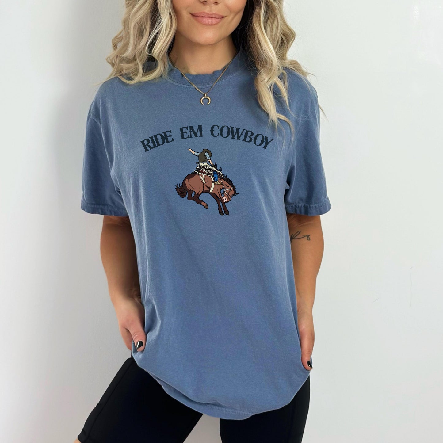 Ride Em Cowboy Western Shirt, Cowgirl Tee, Rodeo Shirt, Country Western T-shirt for Her