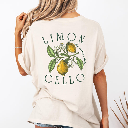 Limon Cello Italy Shirt, Italian Graphic Tee, Lemon Shirt, Vintage Lemon Shirt - Italy Souvenir t-shirt