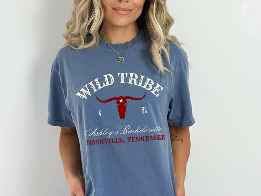 Custom Western Bachelorette Shirt | Birthday Trip Tee | Personalized Girls’ Trip Shirt | Country Party Favor