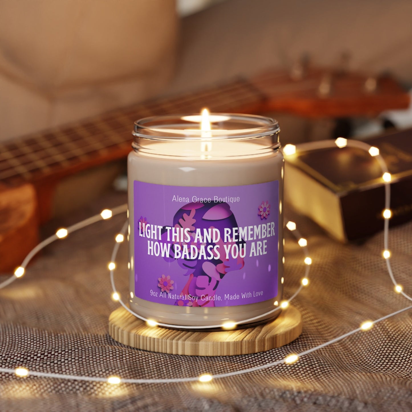 Light This and Remember How Badass You Are 9 oz funny candle gift for her, friend, Wife