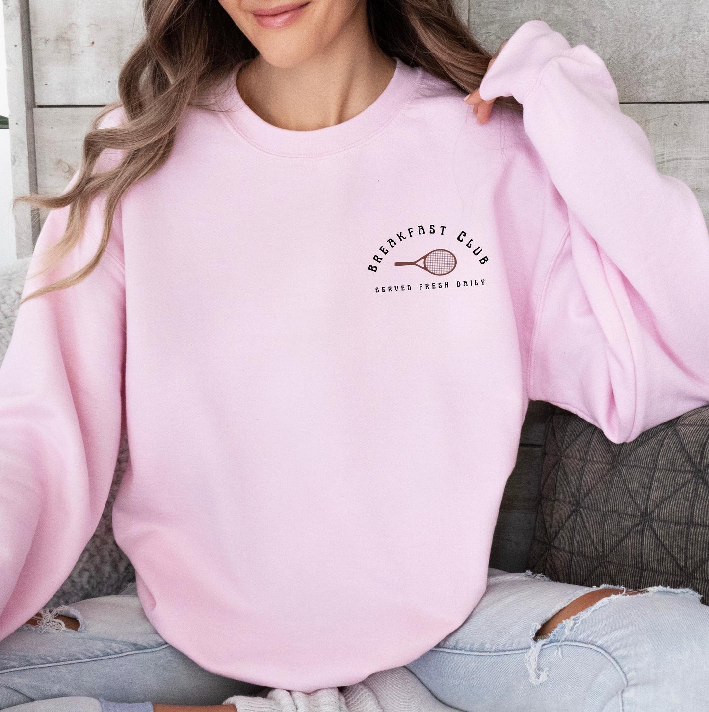 Tennis and Pancakes Sweatshirt, Retro Tennis Crewneck, Sporty Brunch Lover Gift, Vintage Breakfast Club Shirt, Tennis Girl Pullover