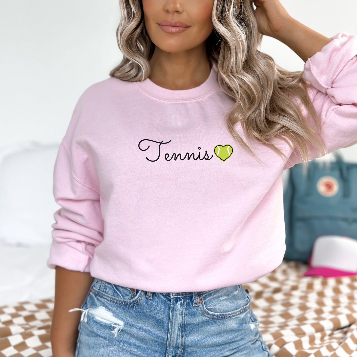 Tennis Sweatshirt for Women, Tennis Club Crewneck, Tennis Lover Gift For Her, Trendy Tennis Unisex Sweater