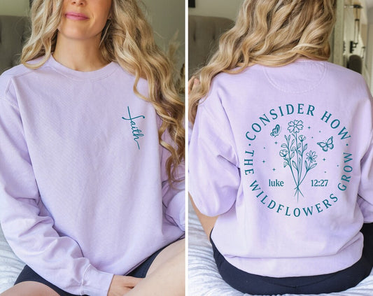 Stylish Crewneck Sweatshirt - Trendy and Inspirational