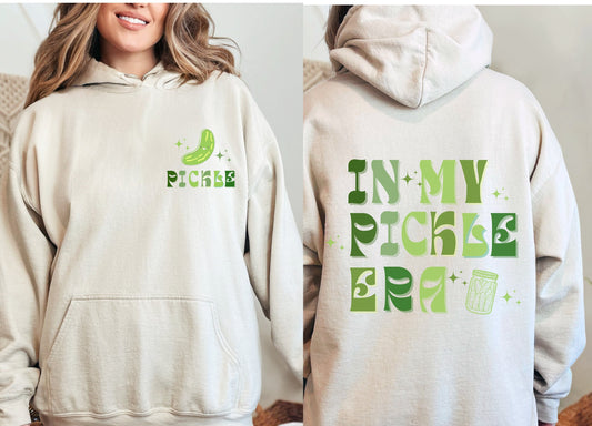 Pickle Sweatshirt Pickle Lover Gift Funny Pickle Era Hoodie Pickle Gift Birthday Pickle Shirt Funny Pickle Oversized Hoodie