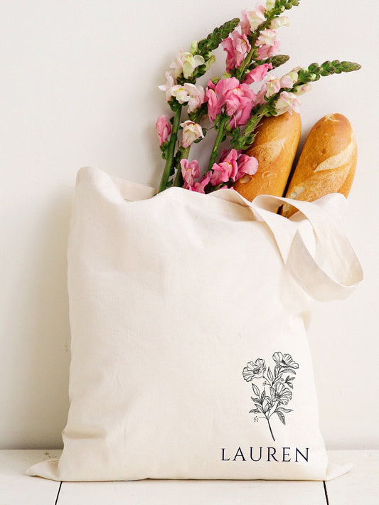 Personalized Name Tote - Name Tote - Bridesmaid Tote - Bridesmaid Name Tote - Personalized Bridesmaid Favors - Bachelorette Totes - Name Bag